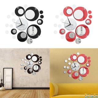 Đồng Hồ Dán Tường 3d Diy