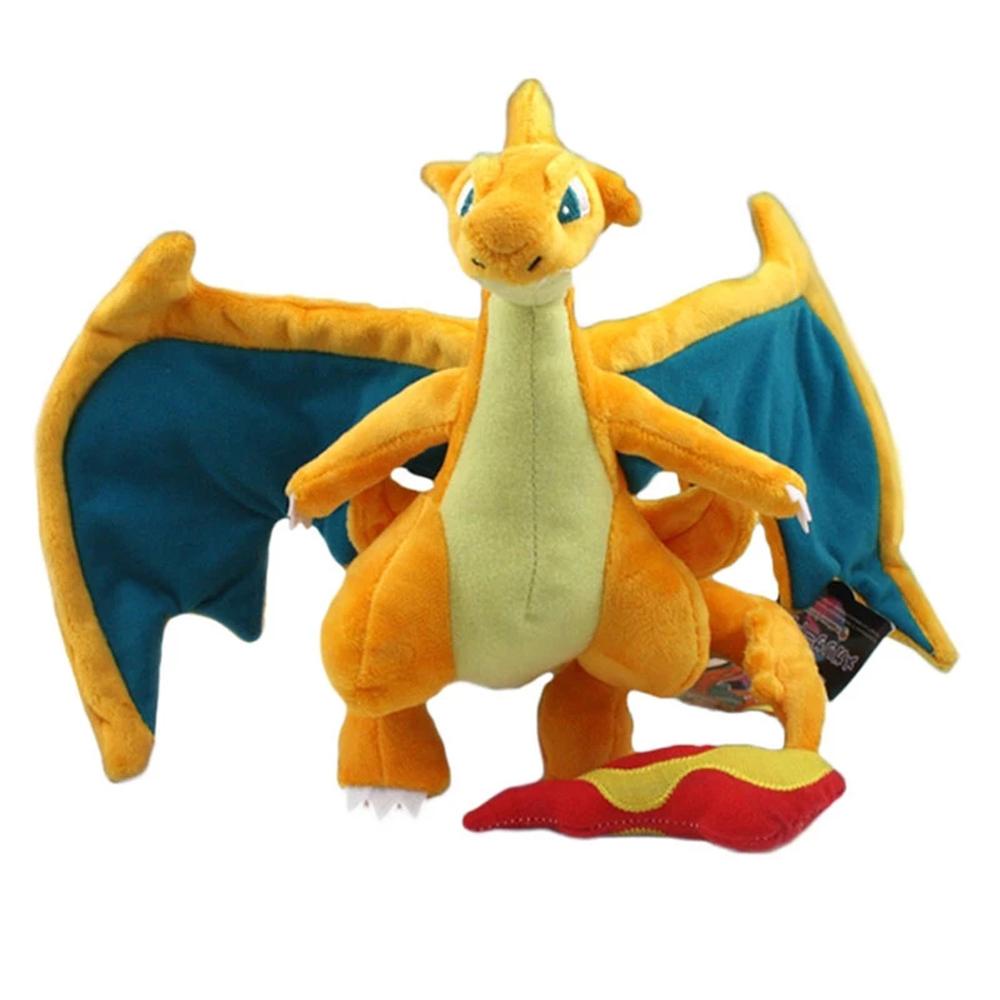 Lilyes Mega Charizard Đồ Chơi Nhồi Bông Mềm 23cm Dành Cho Trẻ Em