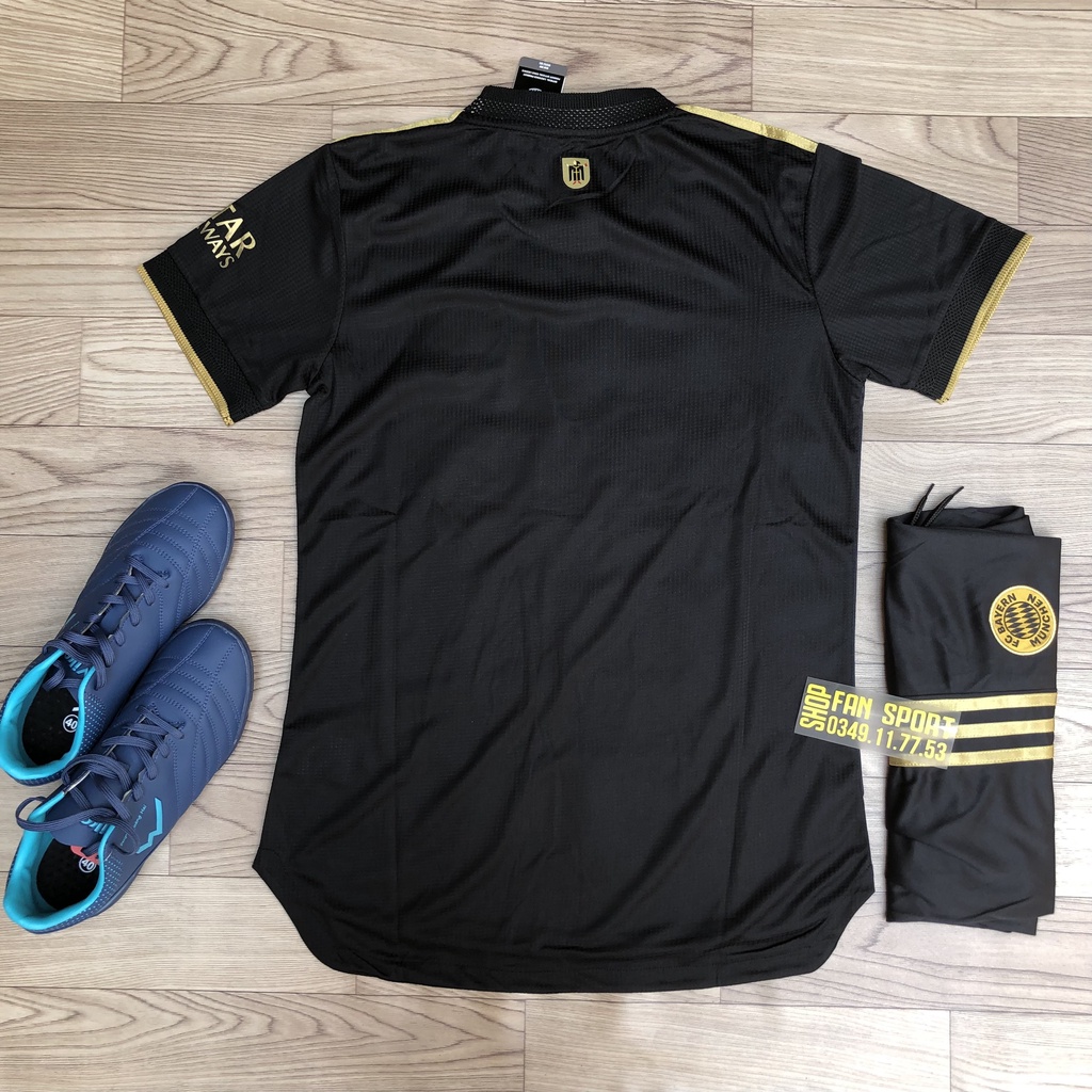 Áo Bayern Munich 2022 | Bộ Quần Áo Bóng Đá CLB Bayern Munich 2022 Sân Nhà Màu Đen