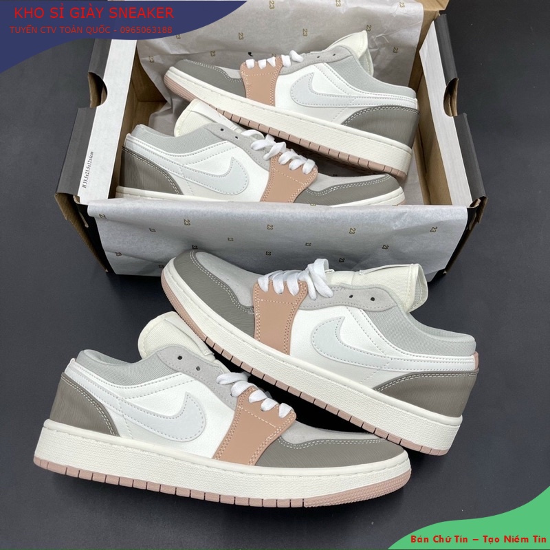 (FLASH SALE) Jordan Low Milan , Giày Bóng rổ JD1 hàng cao cấp full box bill freeship D57