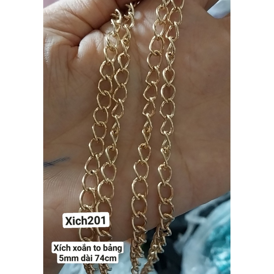Dây xích các loại 5mm, 3mm, 3,5mm, 2mm,