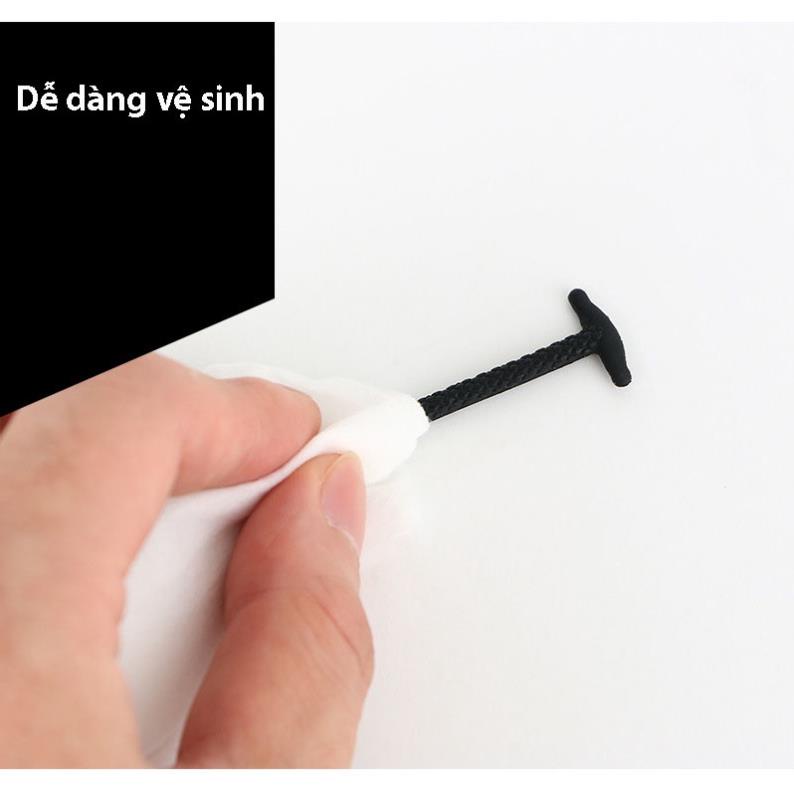 Dây Giày Lười DIANJIE Silicon cao cấp, Dây Giày Co Giãn Bằng Cao Su Không Buộc Đặc Biệt