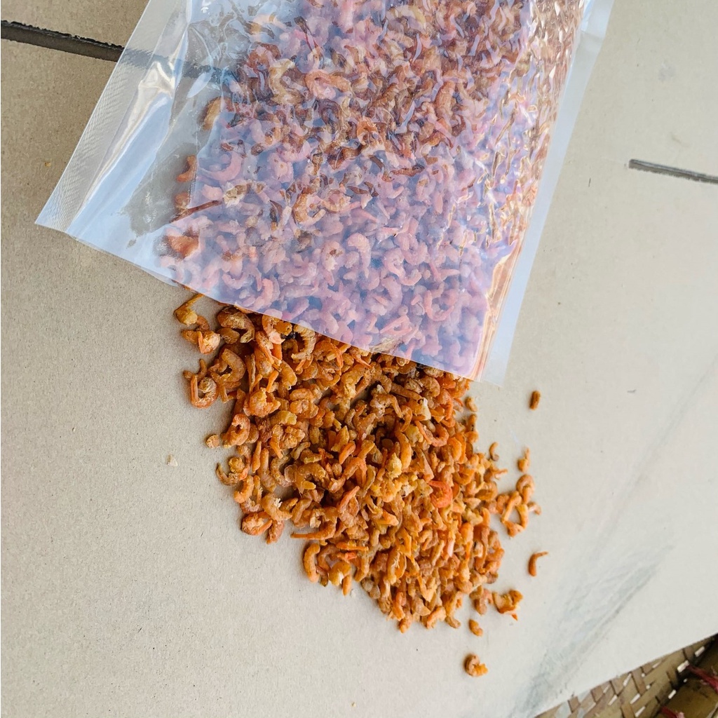 1KG Tôm khô hàng chuẩn ngon ngọt chuyên dùng nấu canh, kho rim 【Thế Giới Đồ Khô loại 1 giá rẻ】