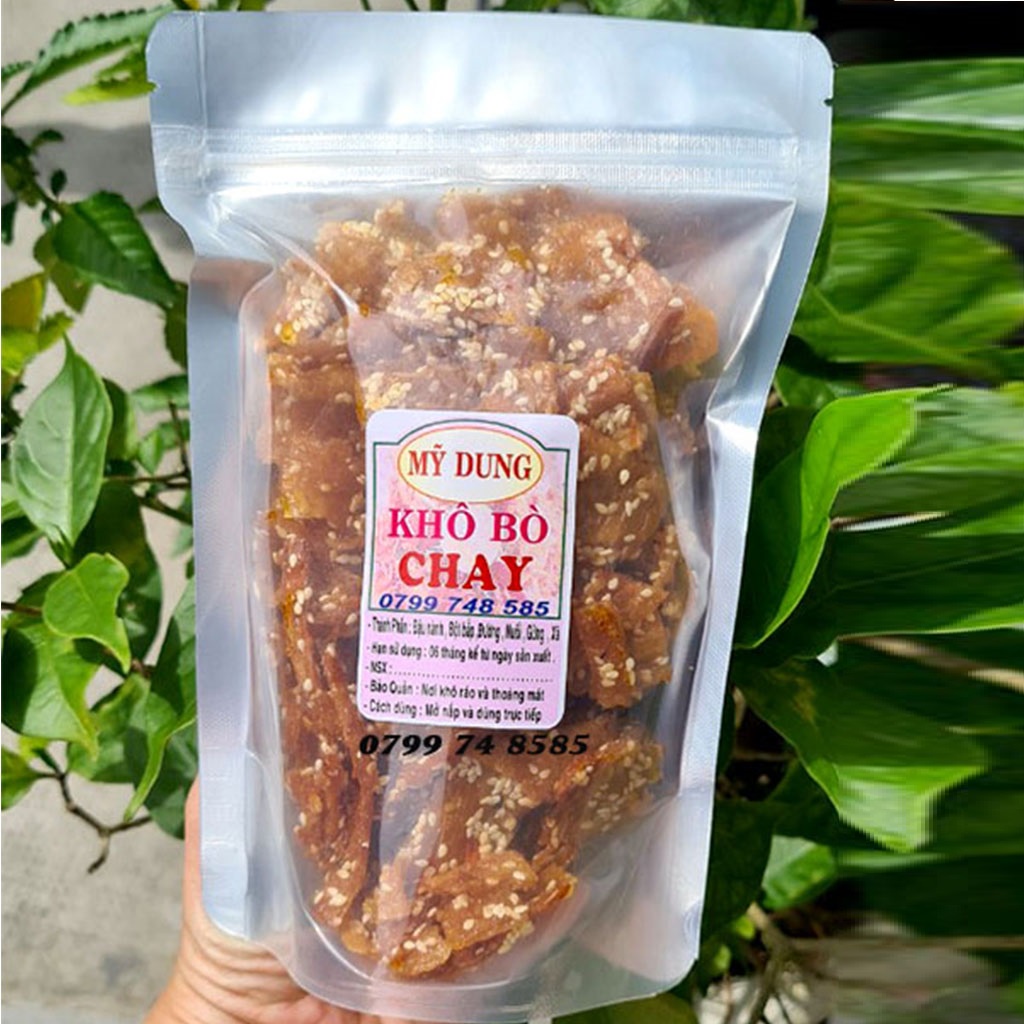 Khô Bò Chay 200gr_ Nhà Làm- Thuần Chay