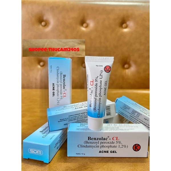 Kem Gel Benzolac CL bôi mụn, thâm  mụn