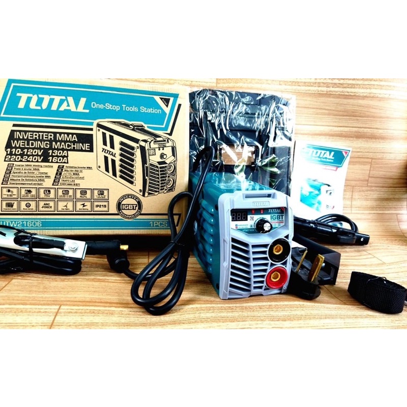 TOTAL MÁY HÀN ĐIỆN TỬ 160A TW21606 (Cam kết Chính Hãng 100%)