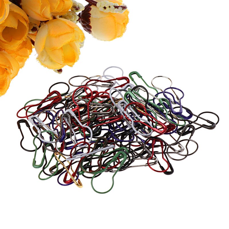 Set 100 ghim cài kiểu quả bầu tiện lợi