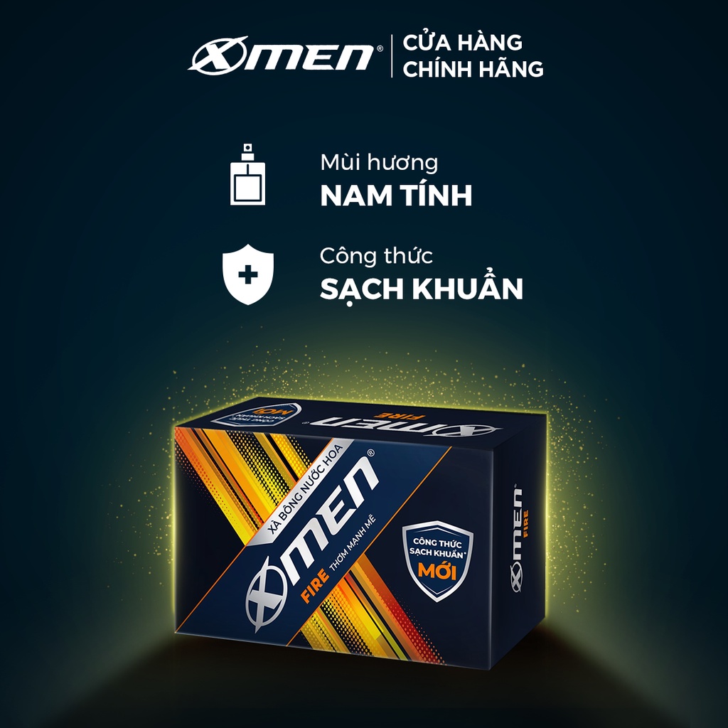 Xà bông cục X-men Fire 90g