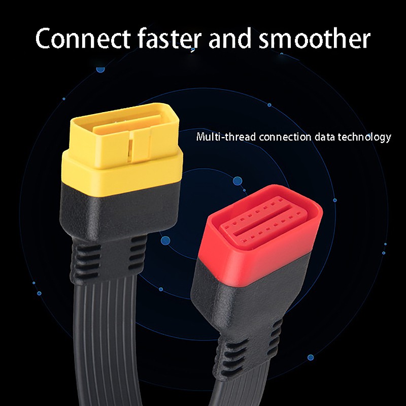 Dây cáp nối dài OBD2 mở rộng dành cho bộ điều khiển xe ô tô Demany X431 V N7Vn