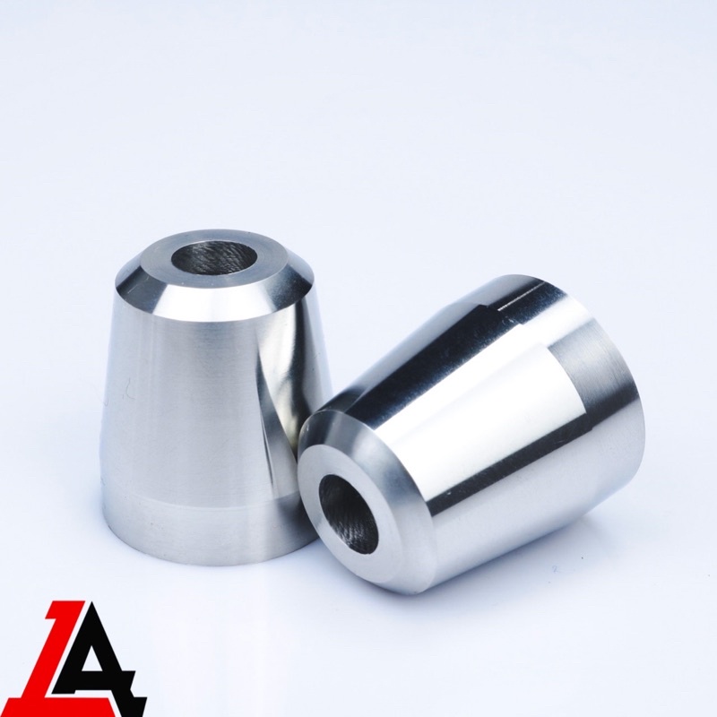 Đầu gù tay nắm Inox 304 chống rung nặng 350g kèm ốc gắn các dòng xe máy