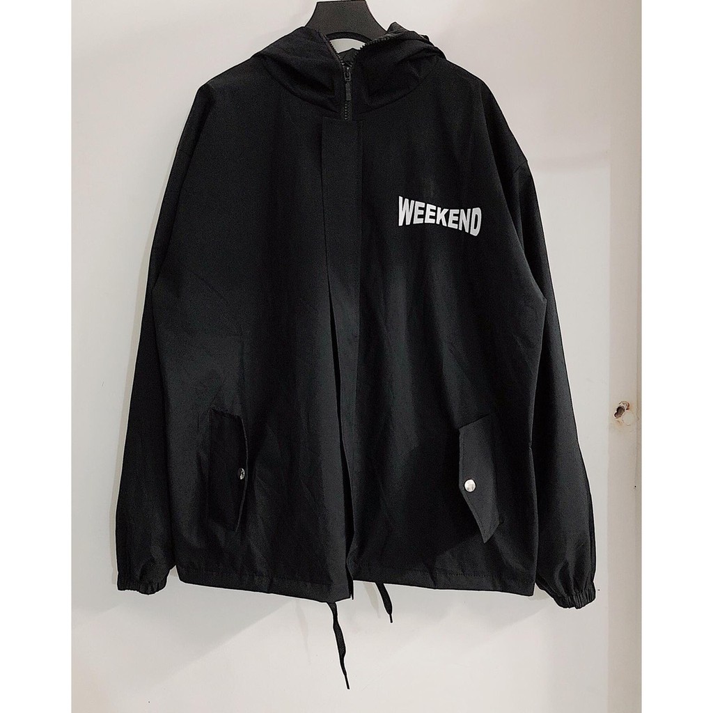 Áo khoác dù WEEKEND -JACKET UNISEX -dù 2 lớp