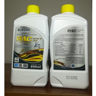 DẦU NHỜN XE GA NHÃN HIỆU CASPI