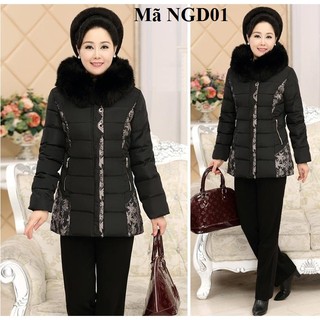 Áo khoác phao cho người trung niên, người lớn tuổi NGD01, NGD01X, NGD02