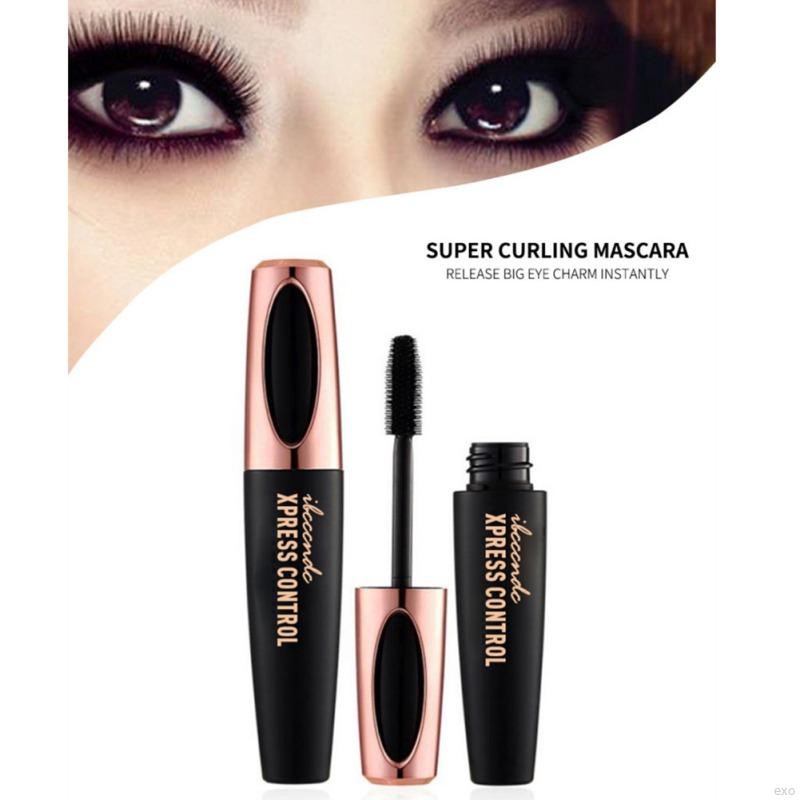 Mascara 4D chải cong lông mi tự nhiên chống thấm nước lâu trôi không bị nhòe