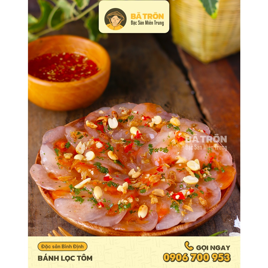 BÁNH BỘT LỌC TÔM (SỐNG)