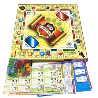 Bộ cờ Tỷ Phú có bàn bản tiếng Việt - Winz.vn