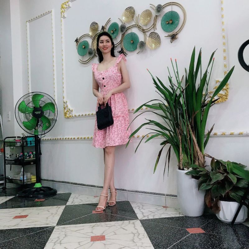 Đầm nữ cánh tiên chất liệu lụa Nhật mát mẻ | BigBuy360 - bigbuy360.vn