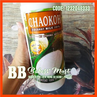 Nước cốt dừa Thái Lan CHAOKOH - Chai 1 lít