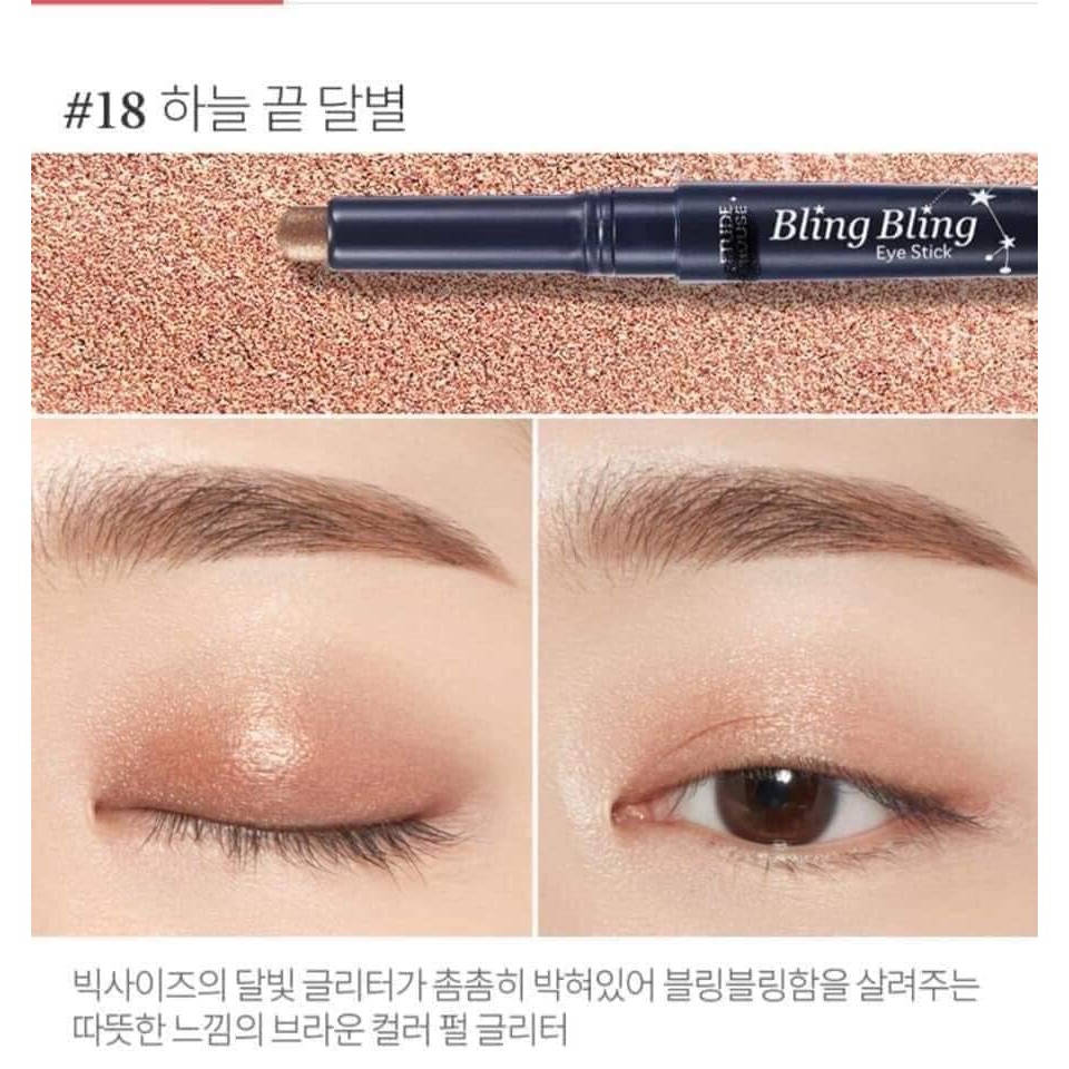 BÚT NHŨ MẮT BLING BLING EYE STICK ETU.DE