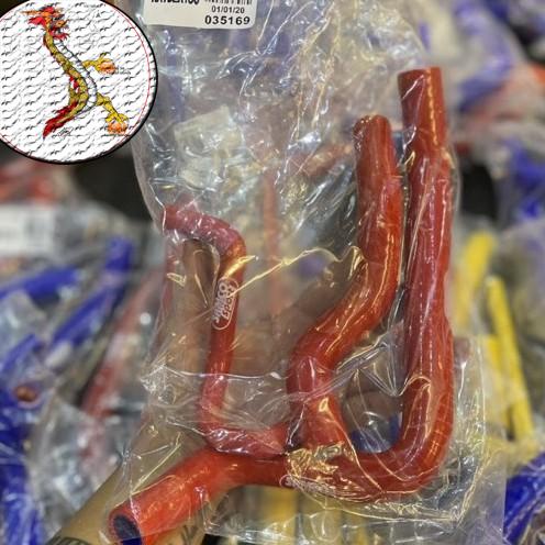 [Giá hủy diệt]  BỘ ỐNG NƯỚC MÁT SAMCO-KINGDRAG UỐN SẴN, ống nước mát cho xe côn tay 150cc gắn như zin không chế cháo