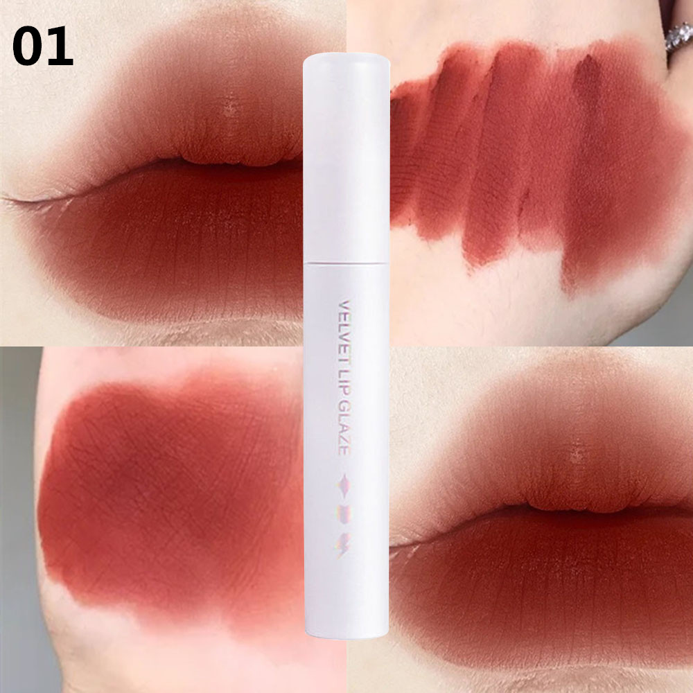 [Hàng mới về] Son Kem Lì Chống Thấm Nước Lâu Trôi Mềm Mịn Như Nhung Cho Nữ | BigBuy360 - bigbuy360.vn