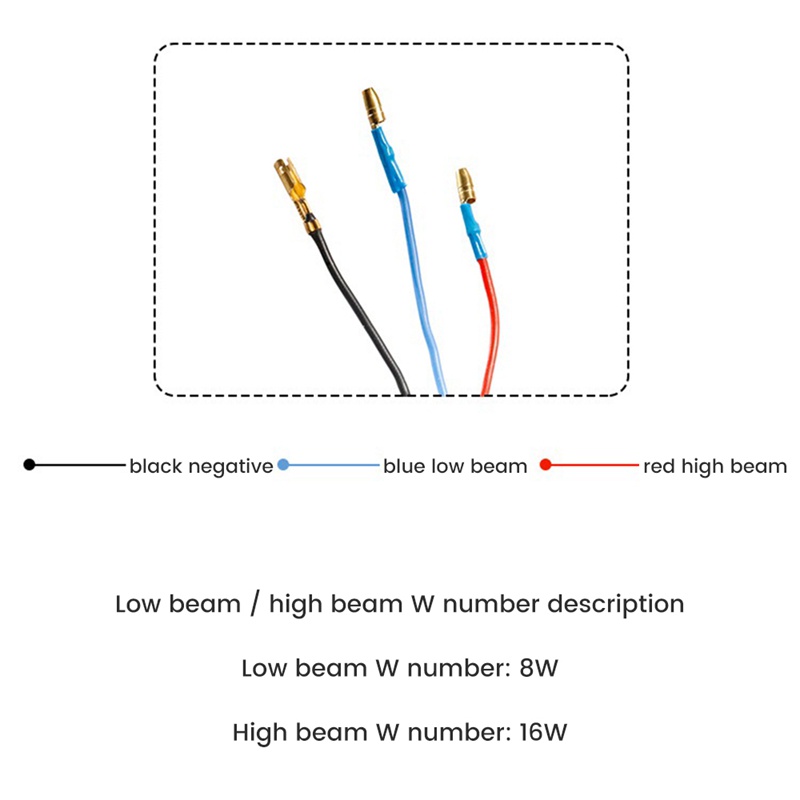 Đèn Pha led Dành Cho Xe Mô Tô honda ex5 dream