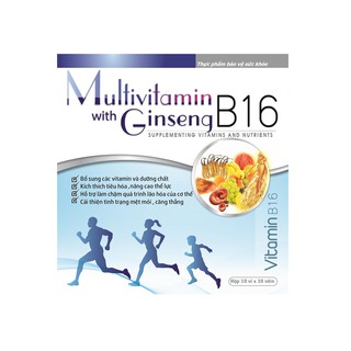 THUỐC BỔ MULTIVITAMIN B16 (16 vitamin, dưỡng chất bồi bổ cơ thể)