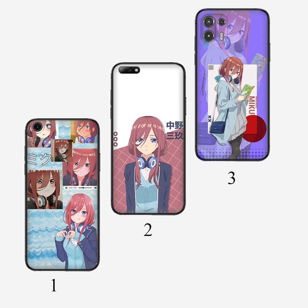 Ốp Điện Thoại Tpu Dẻo In Hình nakano miku Bảo Vệ Camera Cho iPhone 5 5S SE 6 6S 7 8 Plus