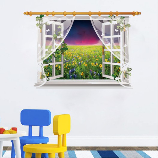 Decal trang trí cửa sổ mẫu mới 12