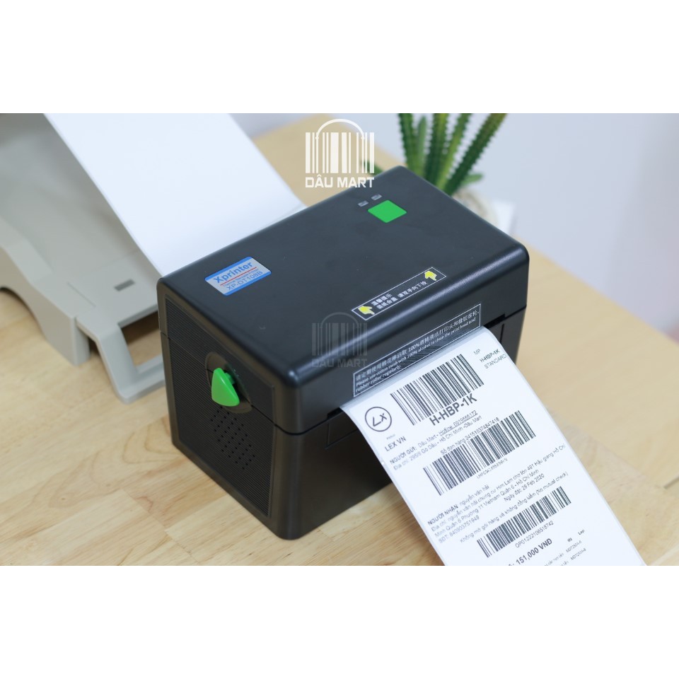 Máy in đơn hàng TMĐT dPos DT108B in phiếu giao hàng tem vận chuyển bằng công nghệ in nhiệt không cần dùng mực | WebRaoVat - webraovat.net.vn