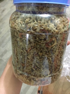 Ruốc cá nhà làm