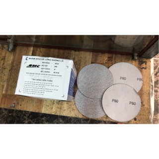 GIẤY NHÁM TRÒN ĐẾ LÔNG DÁN NHẬT 125mm RMC AP23 50 TỜ