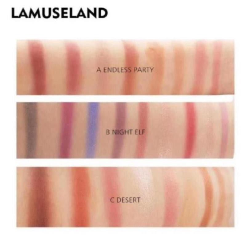 TL - ndk13 Bảng phấn mắt  9 màu sắc lấp lánh kèm cọ # 303 | BigBuy360 - bigbuy360.vn