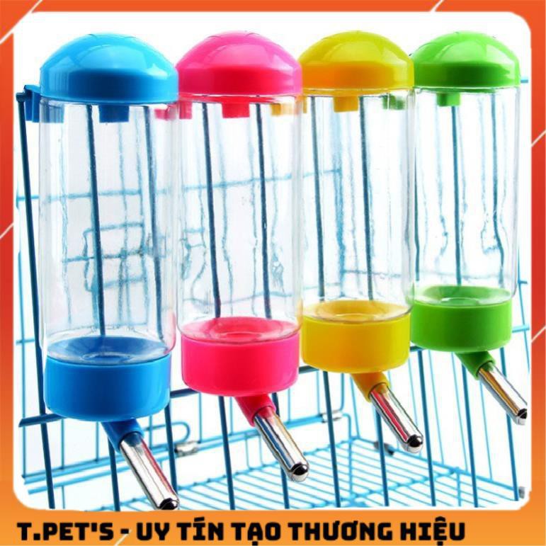 Bình nước treo gắn chuồng cho thú cưng chó mèo