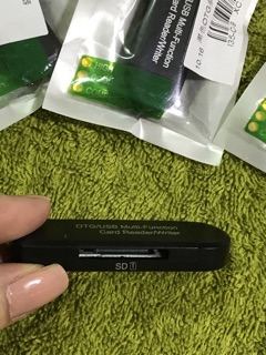 [FREESHIP 99K]_Đầu đọc thẻ Micro SD/SD chuyển đổi từ Micro USB OTG sang USB 2.0