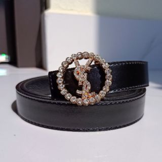 THẮT LƯNG YSL ĐÍNH ĐÁ (VÀNG)