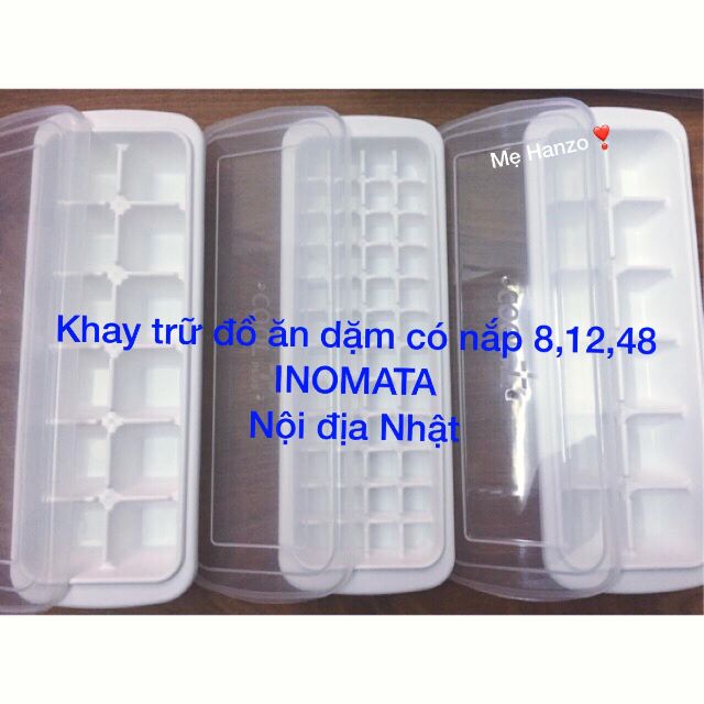 Set hộp trữ đồ ăn dặm Nakaya Hàng Nhật