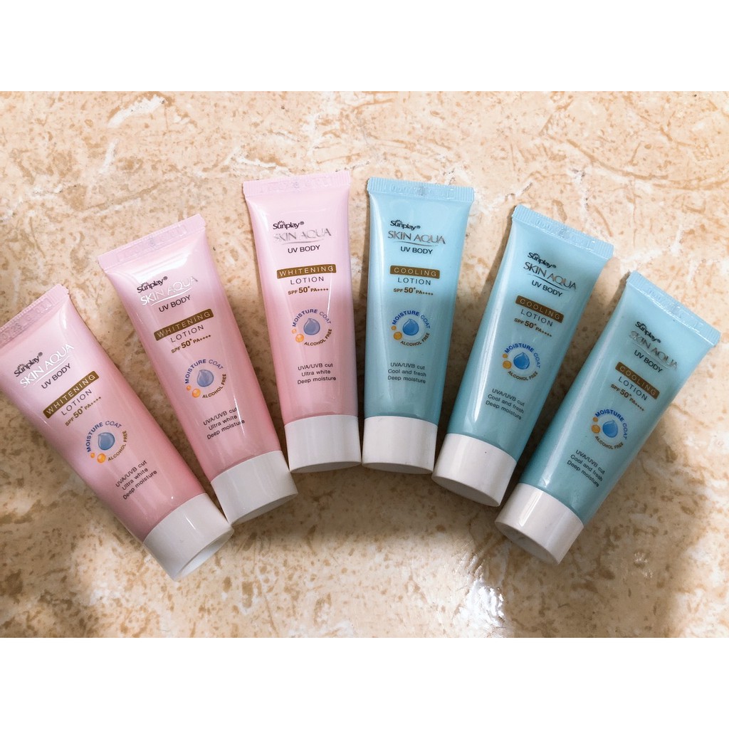 Chống nắng UV Body Cooling Lotion- Lotion Chống Nắng Dưỡng Thể Mát Lạnh 15g