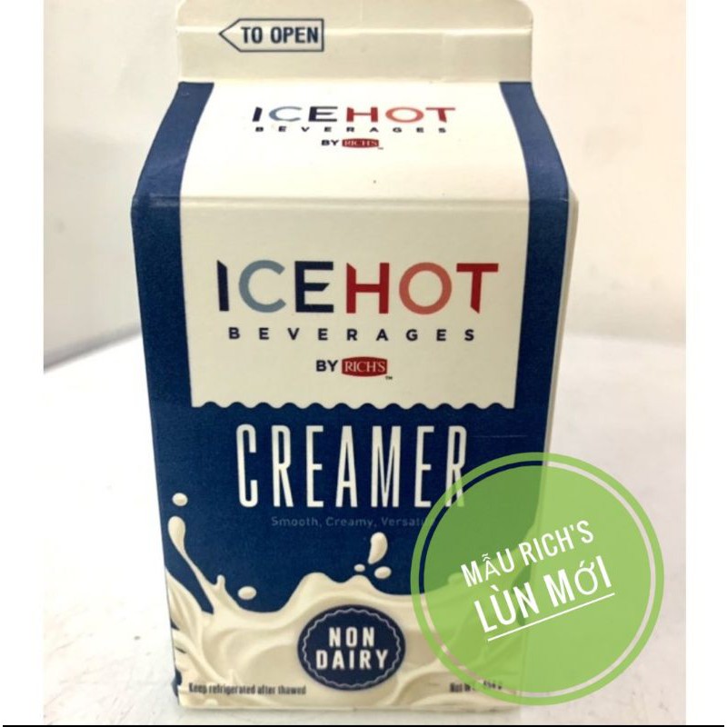 Kem béo thực vật Rich's lùn hộp 454g