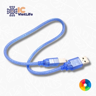Cáp USB Type A Sang USB Type B Cáp Nạp Arduino Uno, Mega2560, Máy In (Dài 50cm)