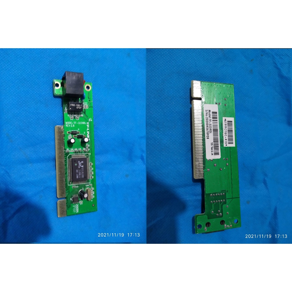 Card Mạng LAN TP-Link PCI Dùng Cho Máy Tính Để Bàn - Hàng chính hãng đã sử dụng