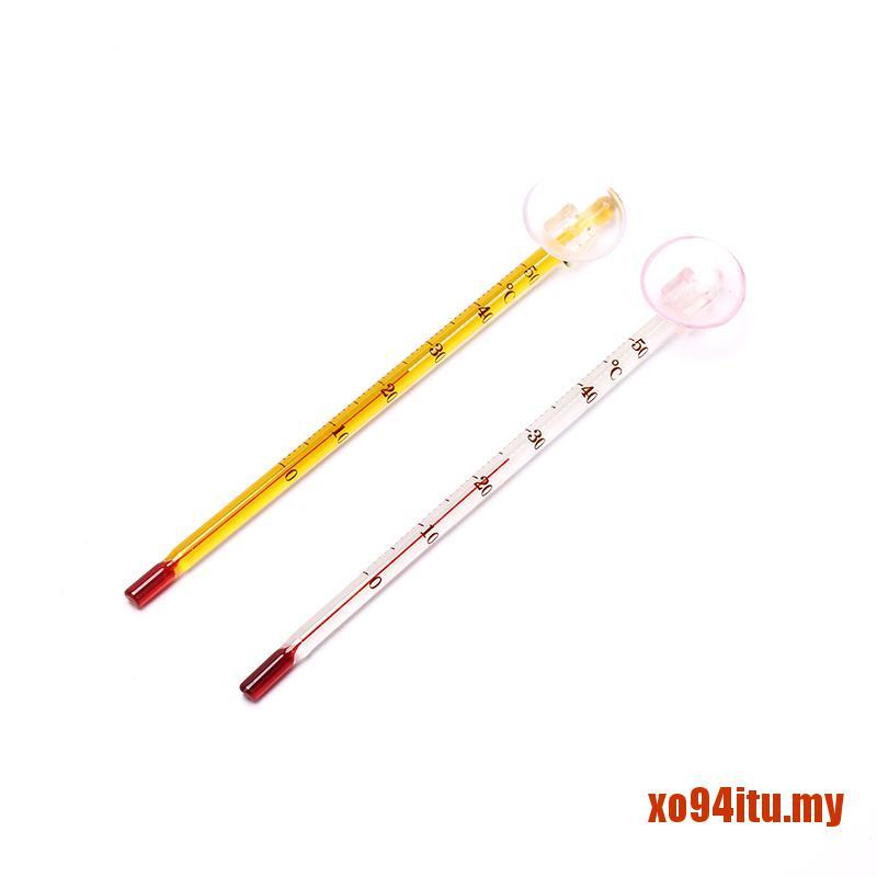 Nhiệt Kế Đo Nhiệt Độ Nước Bể Cá Bằng Kính 15cm