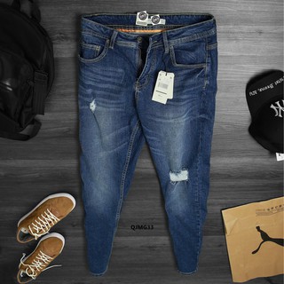 Quần jean co giãn nam slimfit , co giãn lên dáng cực đẹp - qjmg33 💖