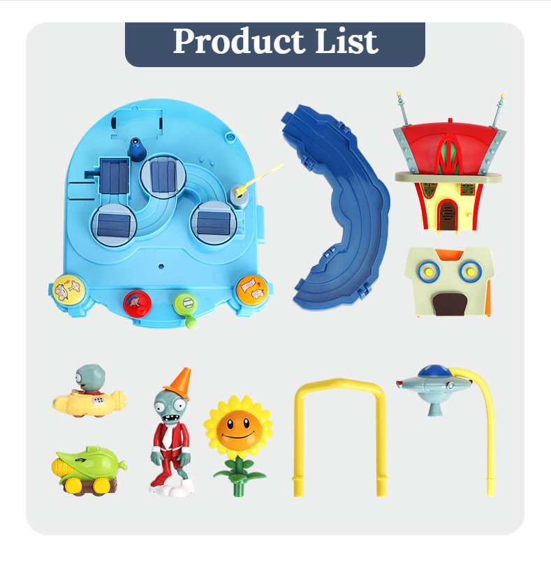 Mô Hình Xe Đua Pvz Phong Cách Trò Chơi Plants Vs. Zombies