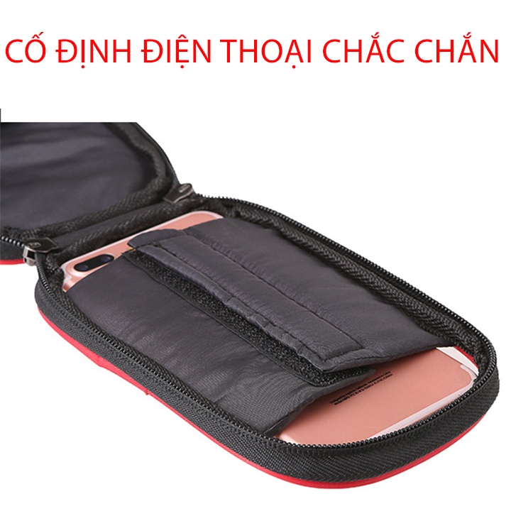 Túi treo sườn xe đạp thể thao chống nước màn hình cảm ứng điện thoại, giá treo ghi đông đựng đồ gắn khung xe đạp Bikeboy