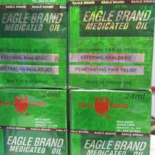 Dầu Gió Xanh Eagle Brand hiệu con Ó Mỹ