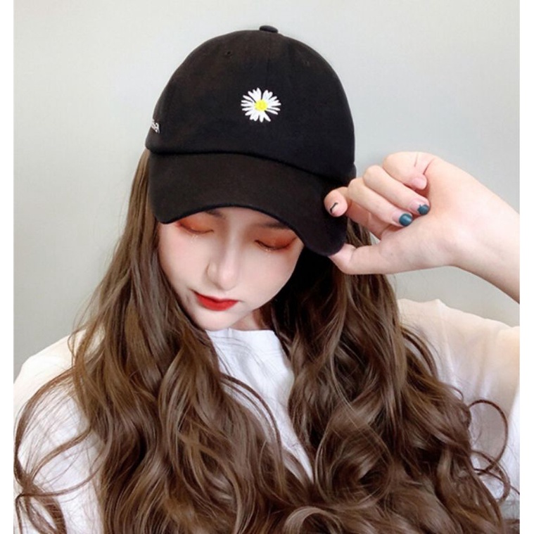 Tóc giả nữ, mũ , nón ( nón hoa cúc )