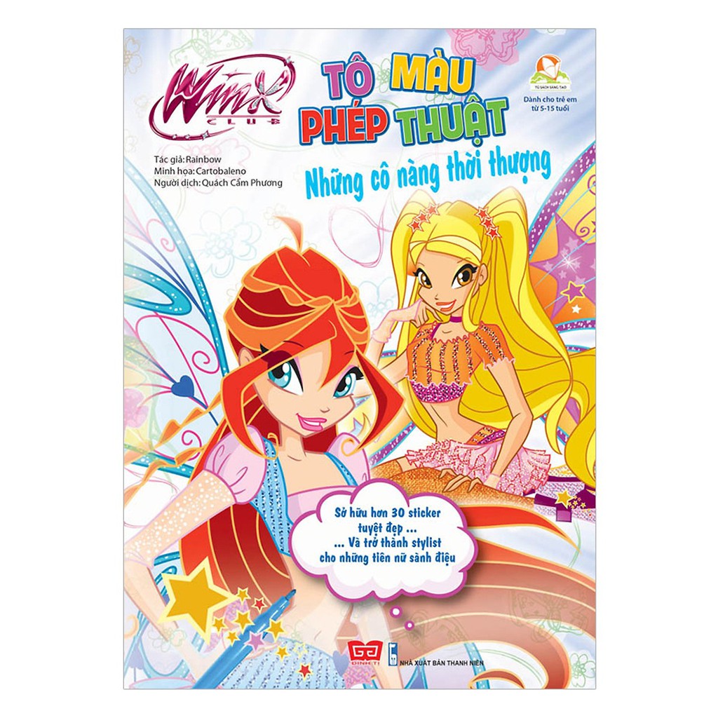 Sách - Winx Club - Tô Màu Phép Thuật - Những Cô Nàng Thời Thượng | Shopee  Việt Nam