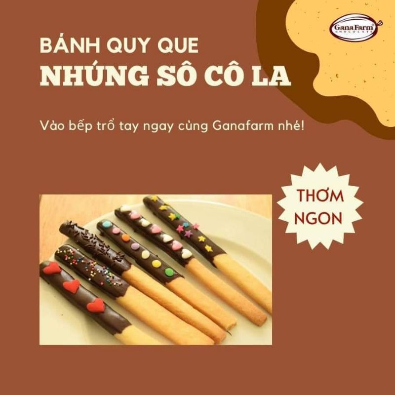 Socola đen khối 1KG có vị đắng, ngọt dịu, phủ bánh hay làm nhân, nhúng trái cây hoặc trang trí bánh các loại