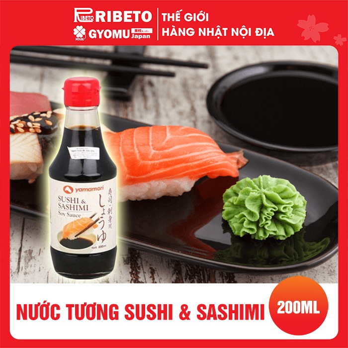 (YAMAMORI) Nước tương Sushi &amp; Sashimi